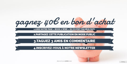 Concours « Gagnez 40€ en bon d’achat  » sur notre page Facebook